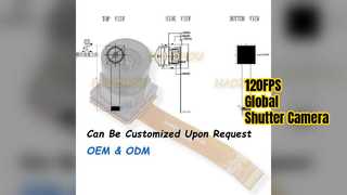 AR0234 Модуль камеры с глобальным затвором, 120 кадров в секунду