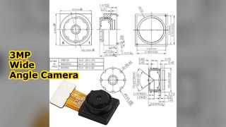 3MP Laptop Camera Module OV3660 Wide Angle USB