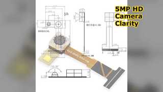 5MP HD OV5645 Camera Module 2K Medical Scanner