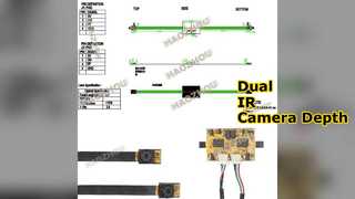 OV6211 Dual IR USB Camera Module Depth Sensing