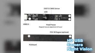 720p HD USB Camera Module Night Vision